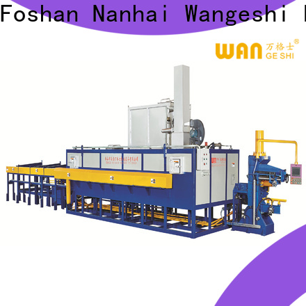 Wangeshi High efficiency aluminium billet heating furnace suppliers for aluminum extrusion