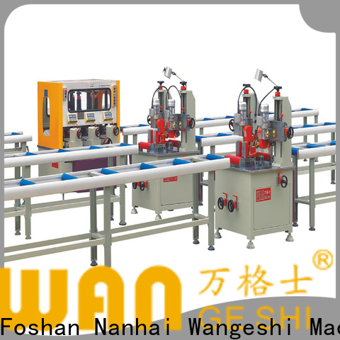 Wangeshi Latest thermal break assembly machine for sale for making thermal break profile