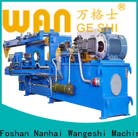 Wangeshi High efficiency aluminum polishing machine price for aluminum billet surface cleaning