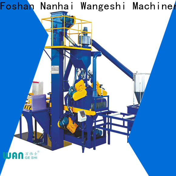 Wangeshi New sand blasting machine factory