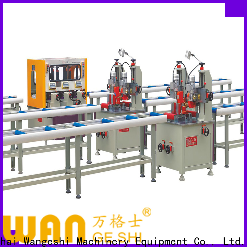 Wangeshi Best aluminium profile machine for sale for producing heat barrier profile