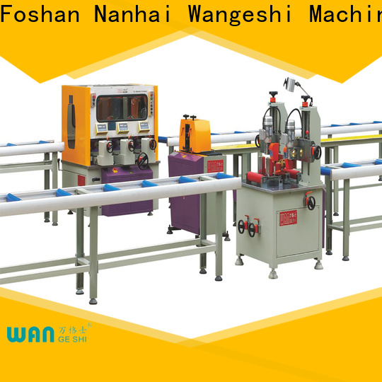 Wangeshi thermal break assembly machine factory price for making thermal break profile