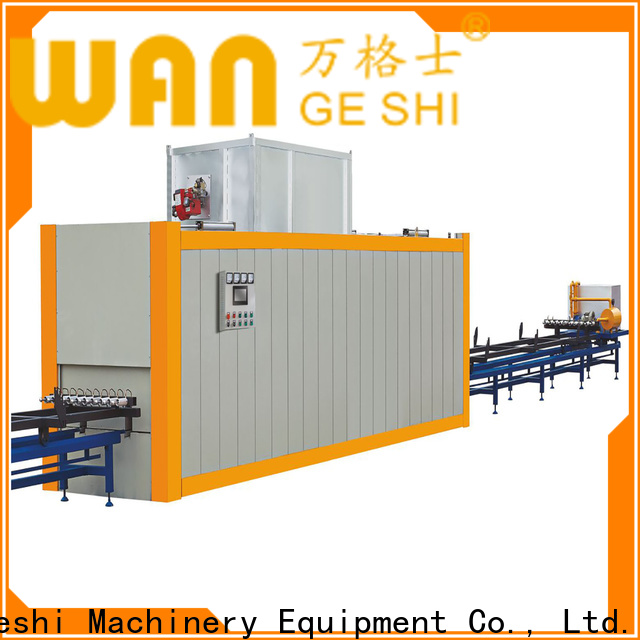Top aluminum profile machine supply for transfering wood grain on surface of aluminum