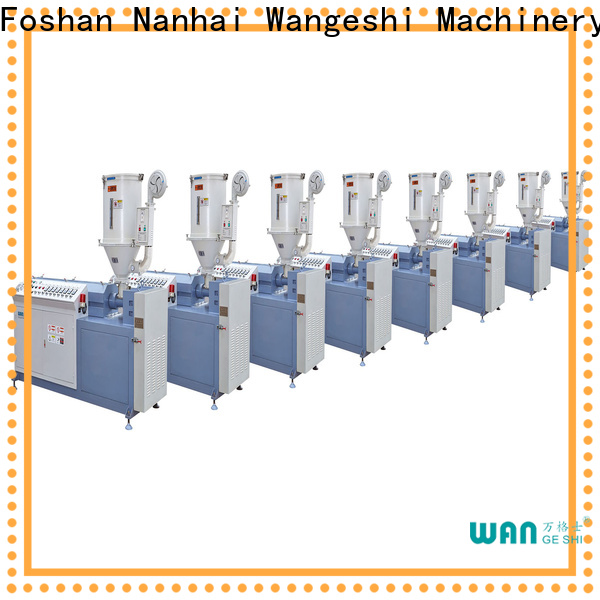 Wangeshi extrusion line company for PA66 nylong strip production