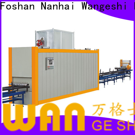 Wangeshi Durable aluminum profile machine company for transfering wood grain on surface of aluminum