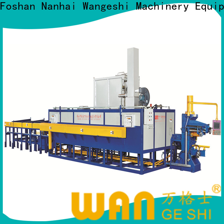 Wangeshi heat treatment furnace supply for for preheating individual aluminum billet