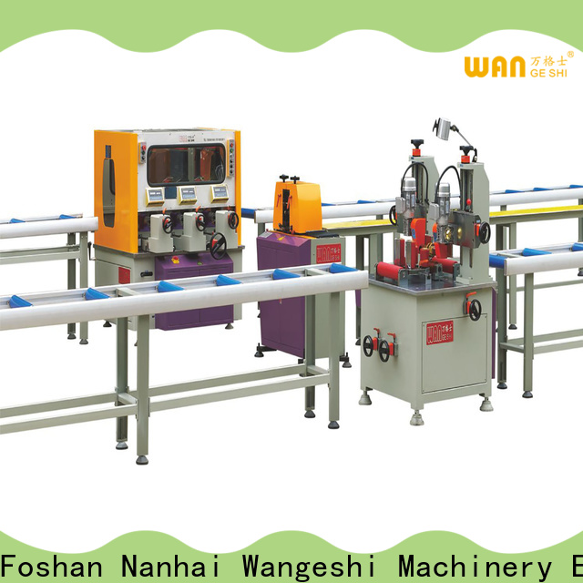 Wangeshi aluminium profile machine company for making thermal break profile