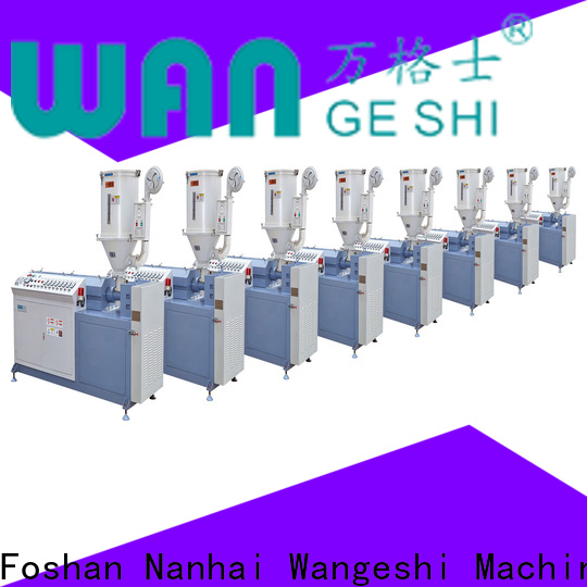 Wangeshi extrusion line factory price for PA66 nylong strip production