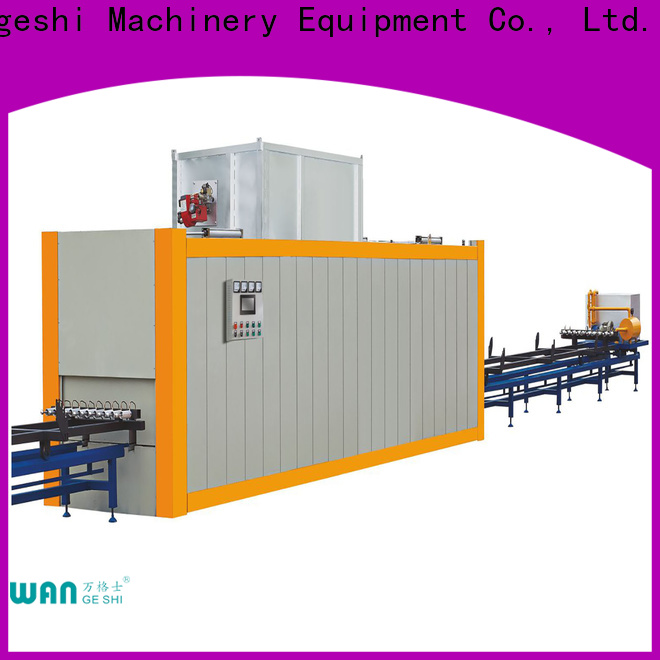 Wangeshi aluminum profile machine vendor for transfering wood grain on surface of aluminum