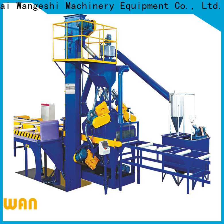 Wangeshi Latest industrial sand blasting machine factory price for surface finishing
