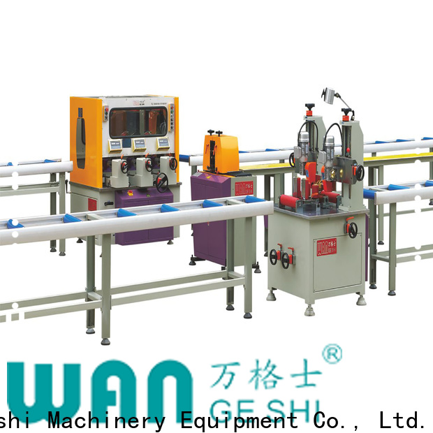 Wangeshi aluminium profile machine manufacturers for producing heat barrier profile