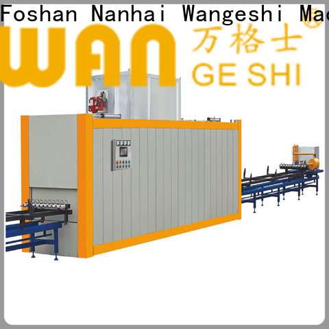 Wangeshi aluminium profile machine suppliers for decorating aluminum profile