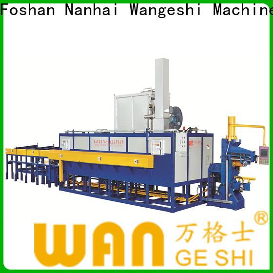 Wangeshi aluminium billet heating furnace manufacturers for aluminum extrusion