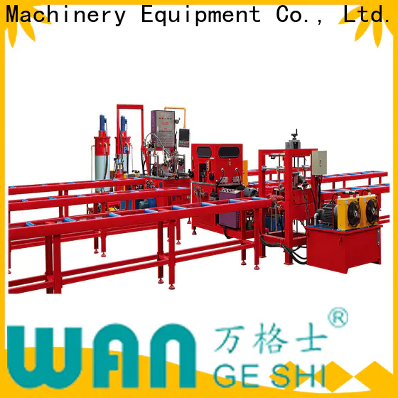 Wangeshi Top pouring machine factory price for alumium profile processing