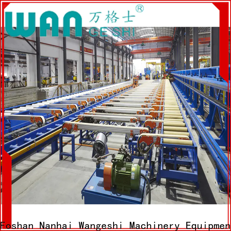 High efficiency handling table company for aluminum profile