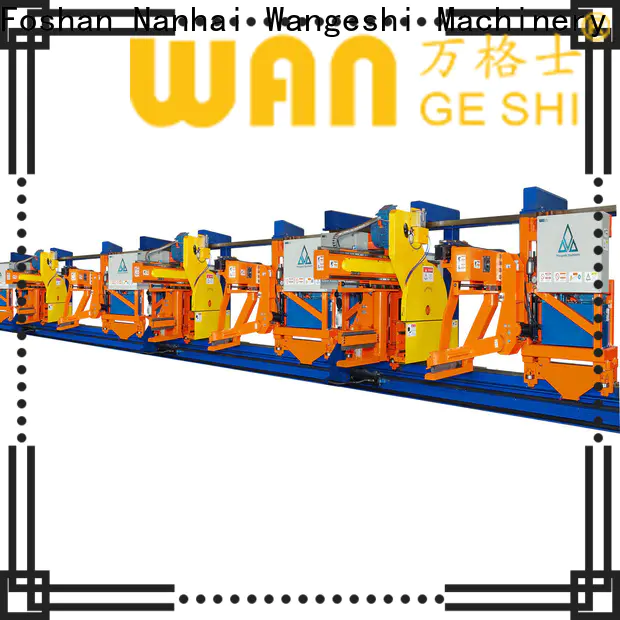 Wangeshi Custom aluminum extrusion equipment supply for pulling and sawing aluminum profiles