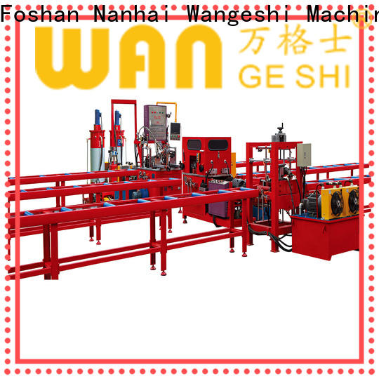 Wangeshi Latest knurling machine for sale