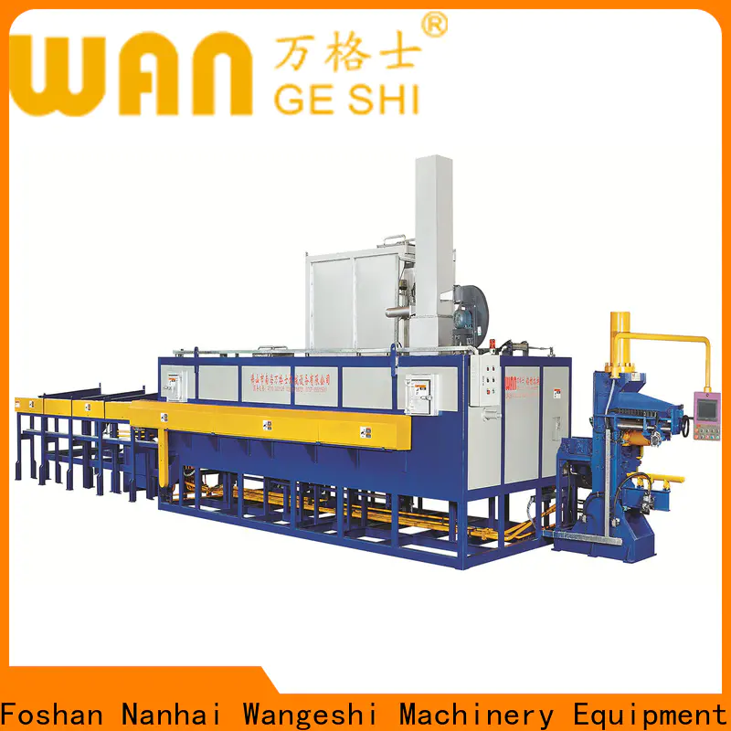 Wangeshi Quality aluminium billet heating furnace company for for preheating individual aluminum billet