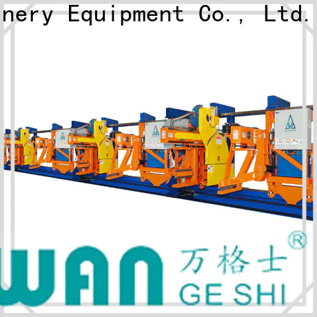 Wangeshi Best aluminium extrusion equipment price for traction aluminum profiles moving