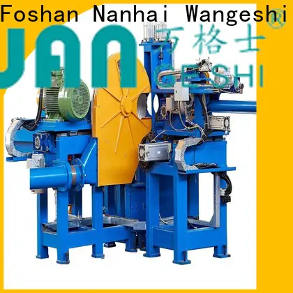 Wangeshi hot shearing machine factory price for cut off the aluminum rods