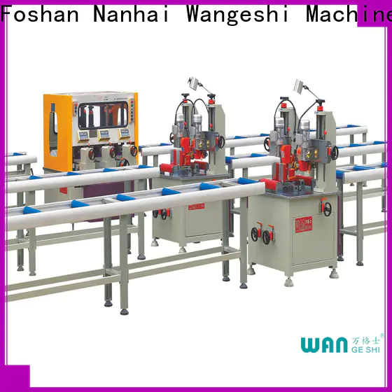 Wangeshi aluminium profile machine price for making thermal break profile