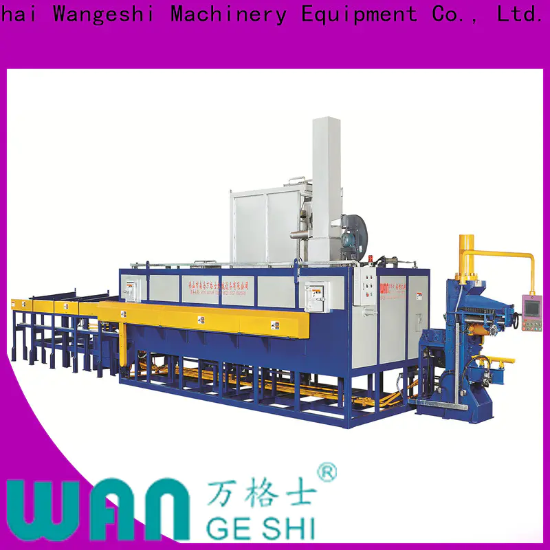 Wangeshi aluminium extrusion equipment suppliers for for preheating individual aluminum billet