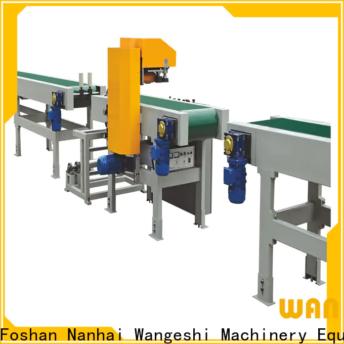 Wangeshi wrap packing machine factory price for ultrasonic auto film welding