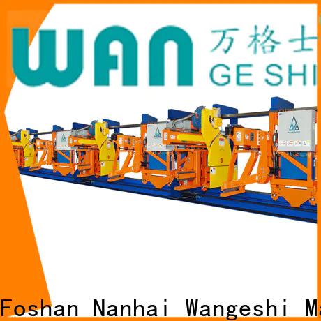 Quality aluminum extrusion equipment price for pulling and sawing aluminum profiles