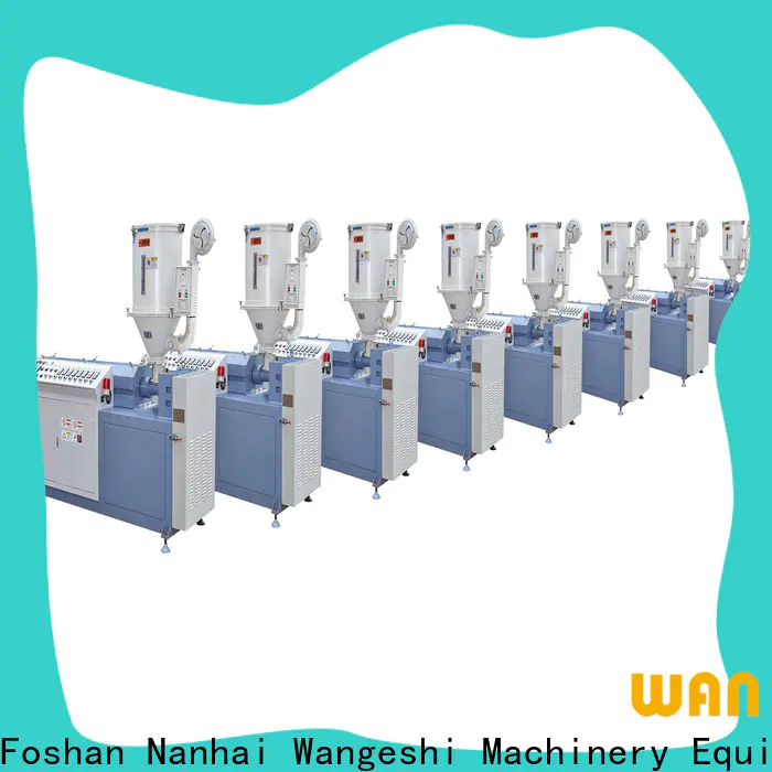 Wangeshi extrusion production line company for PA66 nylong strip production