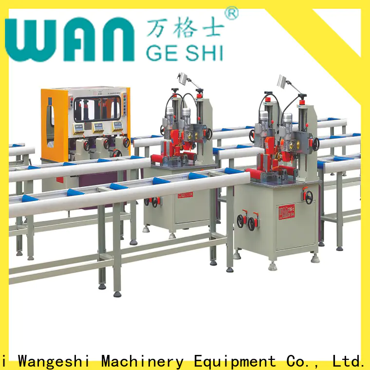 Wangeshi thermal break assembly machine cost for producing heat barrier profile