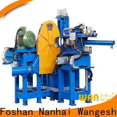Wangeshi hot shearing machine factory price for cut off the aluminum rods