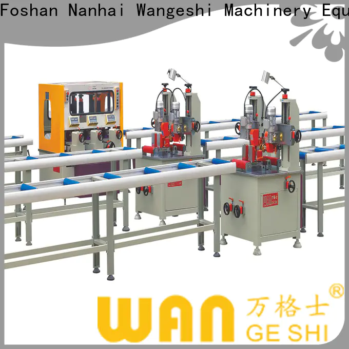 Wangeshi aluminium profile machine factory price for making thermal break profile