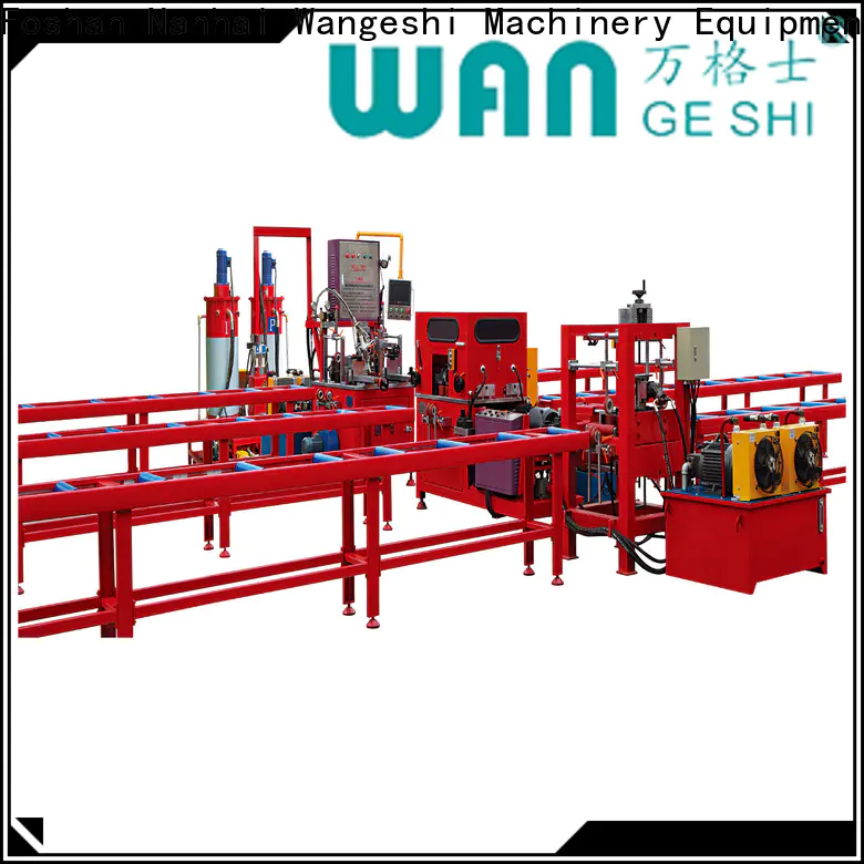 Wangeshi High-quality pouring machine supply for alumium profile processing