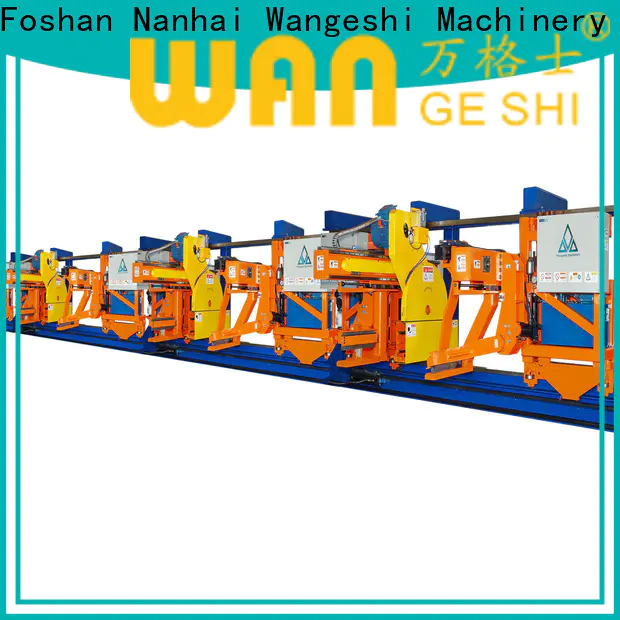 Wangeshi Best aluminum extrusion equipment supply for traction aluminum profiles moving