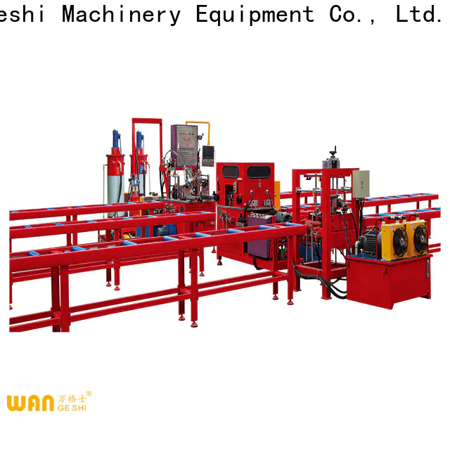 Wangeshi Quality pouring machine manufacturers for alumium profile processing
