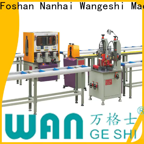 Wangeshi thermal break assembly machine company for making thermal break profile