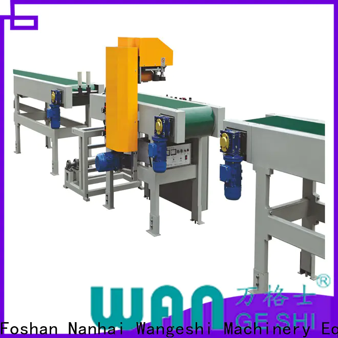 Wangeshi Professional wrap packing machine for sale for ultrasonic auto film welding