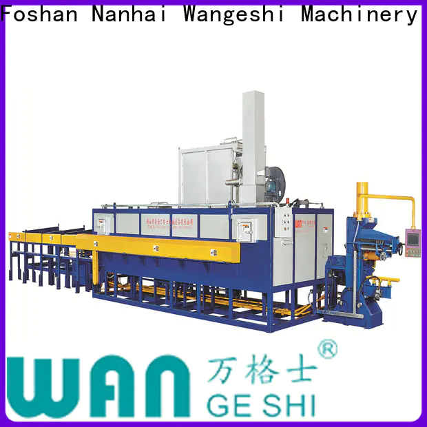 Wangeshi Latest billet reheating furnace price for for preheating individual aluminum billet