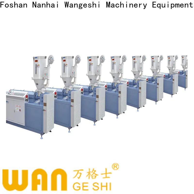 Wangeshi extrusion line supply for making PA66 nylon strip