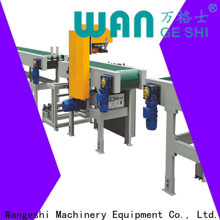 Wangeshi Durable film packaging machine cost for packing profile