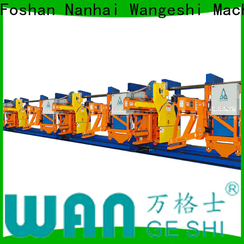 Wangeshi aluminium extrusion equipment factory for pulling and sawing aluminum profiles